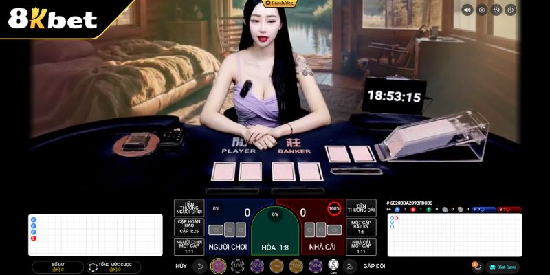 Baccarat sang trọng quý phái và đầy kịch tính