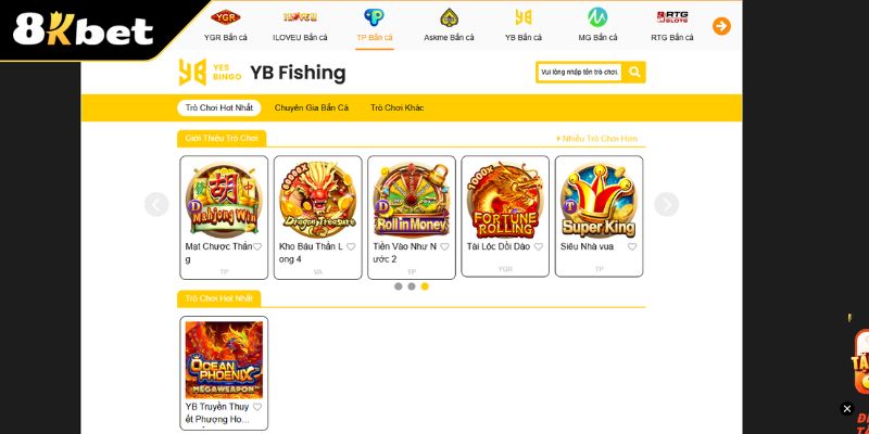 Tìm hiểu sơ lược về sảnh YB bắn cá